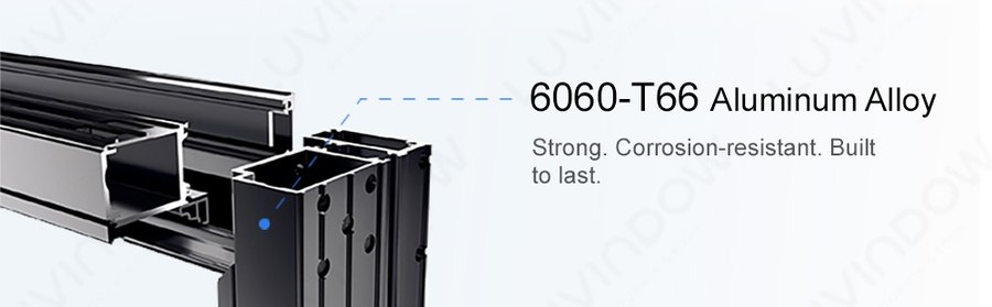 6060-T66 aluminium alloy extrusion, corrosion resistant